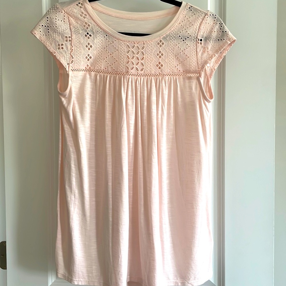 NWOT Merona blush top
